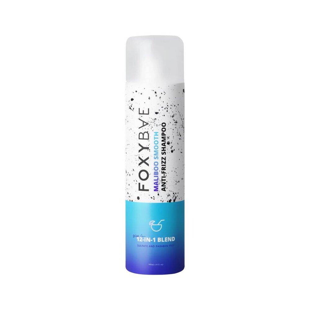 Foxybae Maliboo Smooth Anti-Frizz Shampoo, 12-in-1 Blend (300mL) NEW